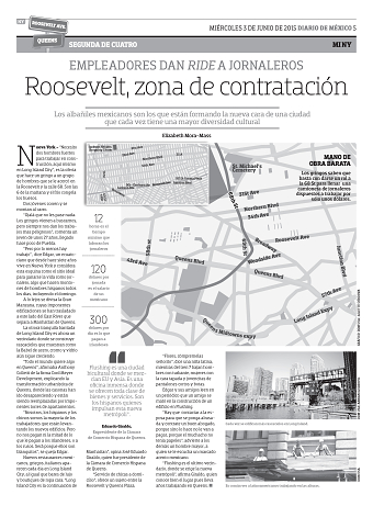 Roosevelt, zona de contratación