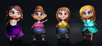 3D avatars