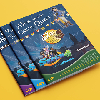 Treasure Hunt Booklets – Super4 in London (CITV)