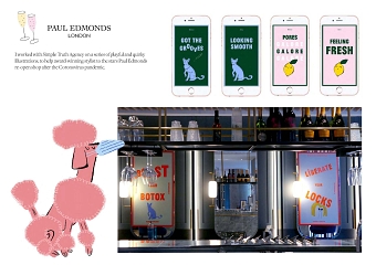 #UnlockYourLook campaign illustrations