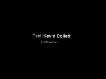 Kevin Collett Reel