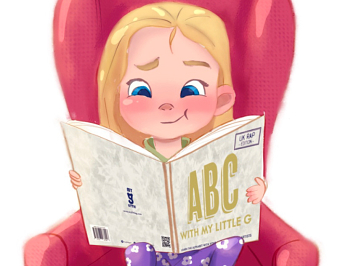 Reading a book