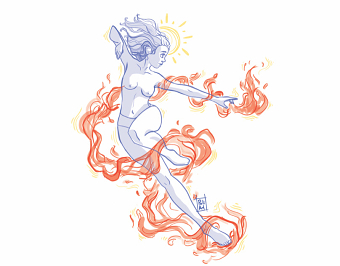 Fire girl