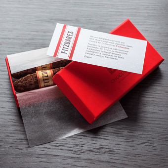 Chocolate Cigar Bands & Inserts