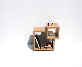 Les Niveaux Bedside Table