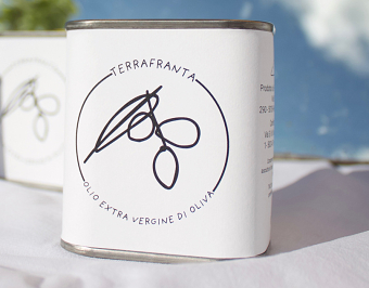 Etichetta olio di oliva per Terrafranta