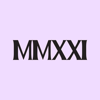 MMXXI Roman Numerals for 2021