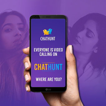 Social artwork for random video chatting app
