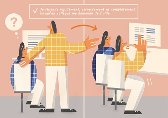 Series of illustrations for the Xperthis