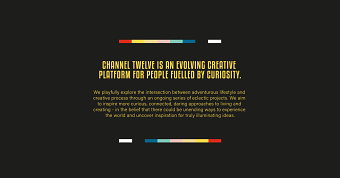 Channel Twelve - Identity & Web Design.