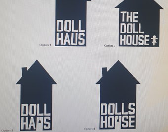 Tin Art Ideas and Doll Haus Branding