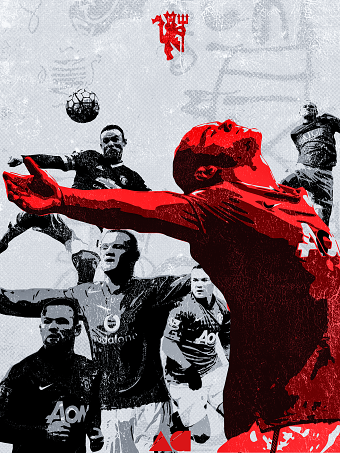 Wayne Rooney Tribute Poster Set