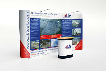 Able Pop-Up Banner Mockup Design & Print