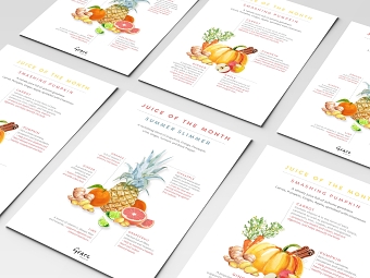 Grace Café Promotional Flyers