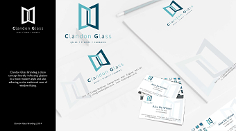 Clandon Glass Branding