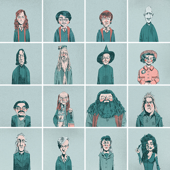 Harry Potter Portraits