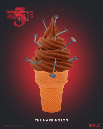 Stranger Things 3 | The Harrington Ice-Cream