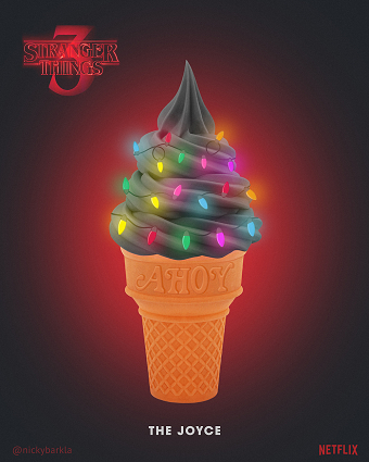 Stranger Things 3 | The Joyce Ice-Cream