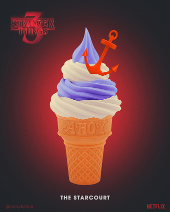 Stranger Things 3 | The Starcourt Ice-Cream