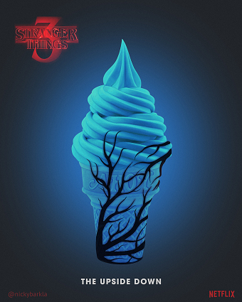Stranger Things 3 | The Upside Down Ice-Cream