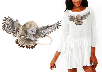 Illustration designs in to clothes & more