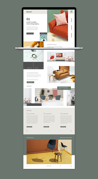 Decor Interior - UI Design Concept