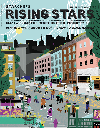 Cover for Starchefs Rising Stars Magazine Dec. 2020