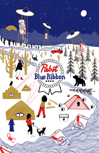 PBR 2021 Packaging illo