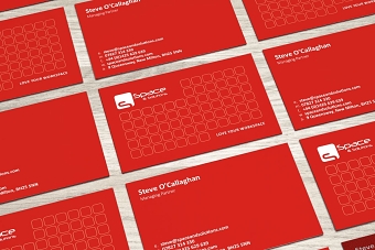Brochure and stationery for Space and Solutions