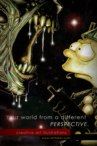Aliens VS Bart