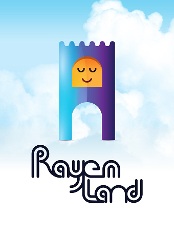 RayenLand logo and logotype design