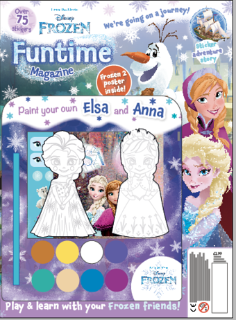 Frozen toy packaging, Disney Portfolio