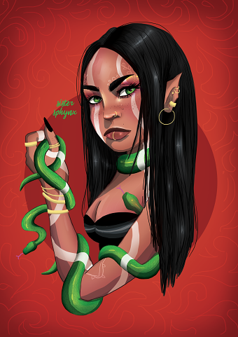 Snake girl