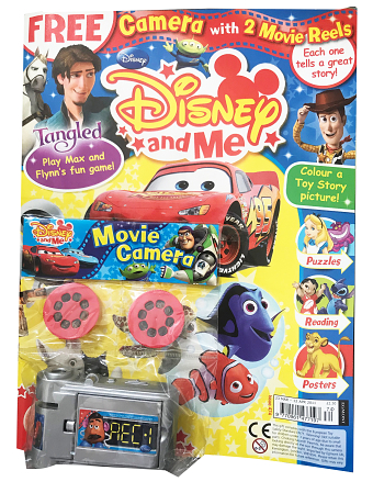 Disney & Me Cover & toy covernount
