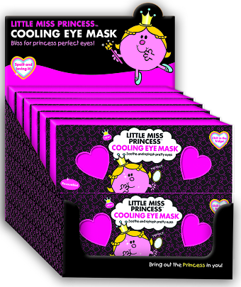 Little Miss Princess eye gel mask in POS unit