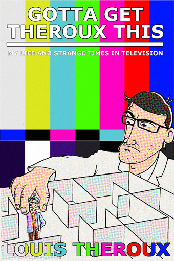 Louis Theroux Book Cover Design