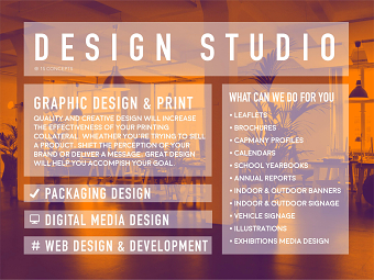 15Concepts Design Studio Flyers