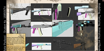 AK74 3D Model & Animation
