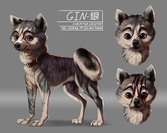 The Legend of Silver Fang - Character Design