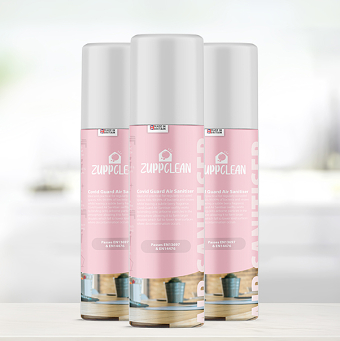 ZUPPCLEAN Covid Guard Sanitiser - Label Design