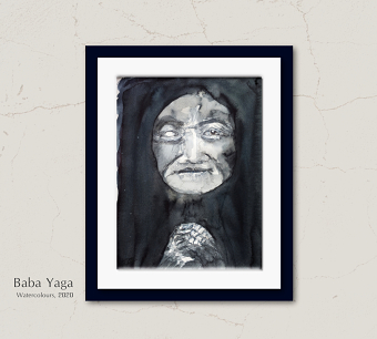 2020 Paintings -  Baba Yaga