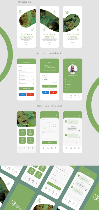 Dental App UI Design