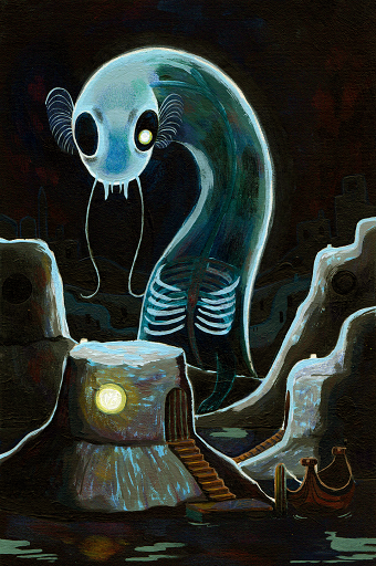 Illustration: Bhalga the Sea Monster