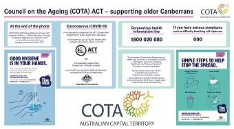 Advertisement Covid; COTA ACT
