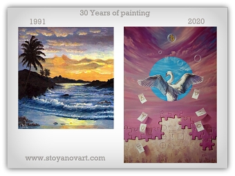 30 years of painting! The time is flying...
