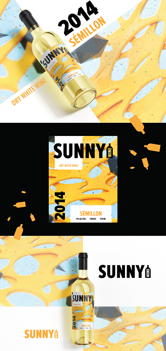 Wine label and logo design