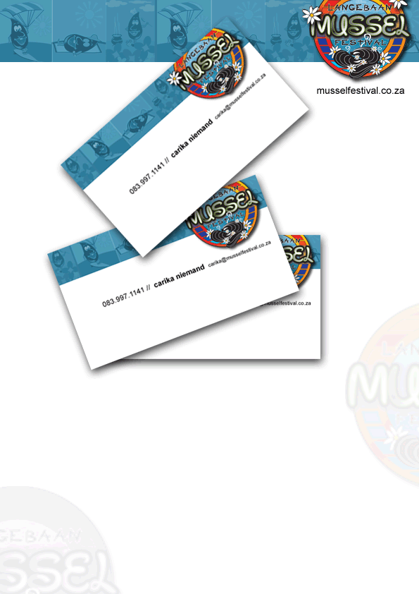 langebaan mussel festival branding