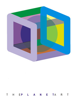 theplanetart brand identity