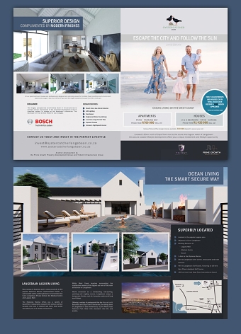 Oystercatcher Estate – A3 Brochure