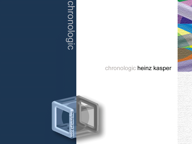 heinz kaspir – chronologic